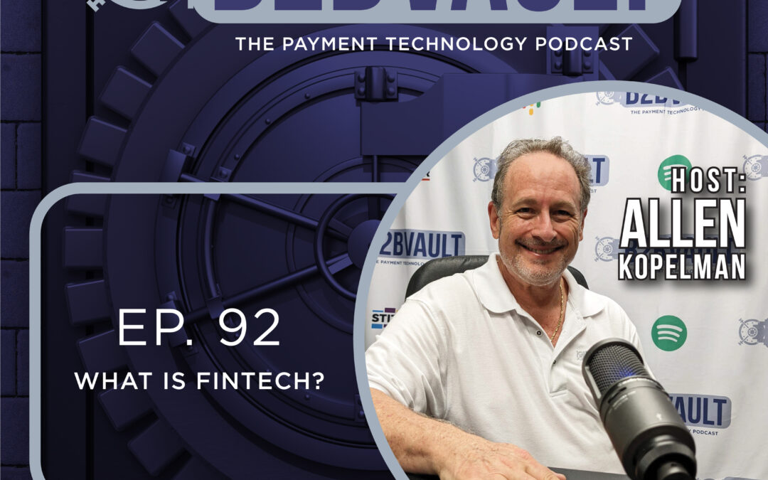 What Is FinTech? Financial Technology For Dummies | B2B Vault Episode 92